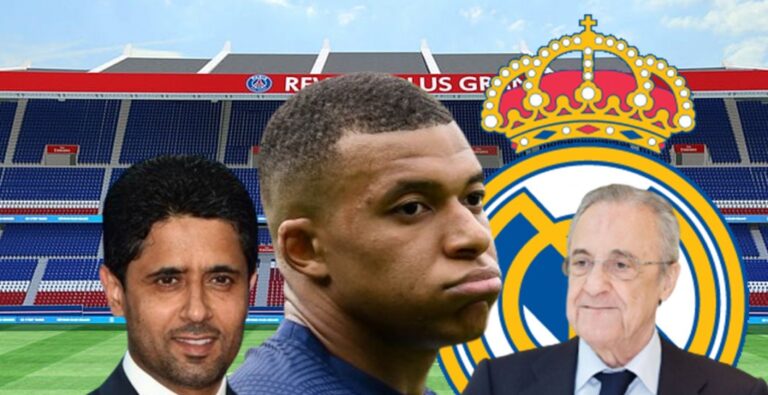 «Sueño con ir al Madrid»: Al Khelaifi desea suplir a Mbappé por un ‘9’ que se declaró a Florentino