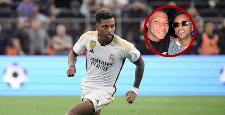 Bombazo: Rodrygo da la bienvenida al fichaje de Kylian Mbappé por el Real Madrid