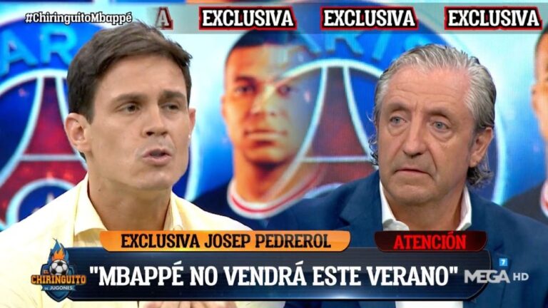 Edu Aguirre se engancha con Pedrerol por lo que va a hacer Mbappé: «Esa es la manera»