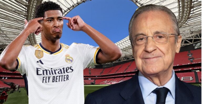 Florentino celebró la victoria en Bilbao y alucinó con Bellingham: “Es Zidane”