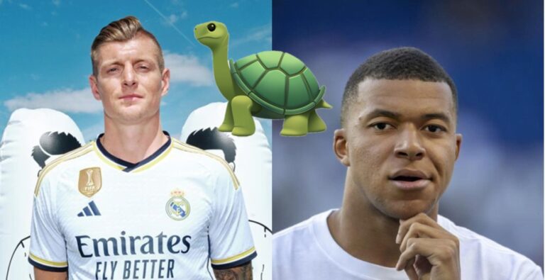 Kroos agita las redes con un mensaje para Mbappé: «Vendrán las tortugas»