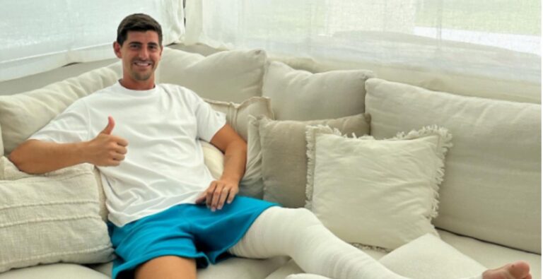 La primera reacción de Courtois tras lesionarse de gravedad: «Nunca esperas p…»