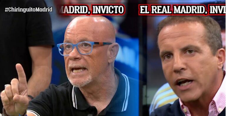 Alfredo Duro se enganchó con Soria por sus mofas sobre el delantero del Madrid: “Oye, respeta”