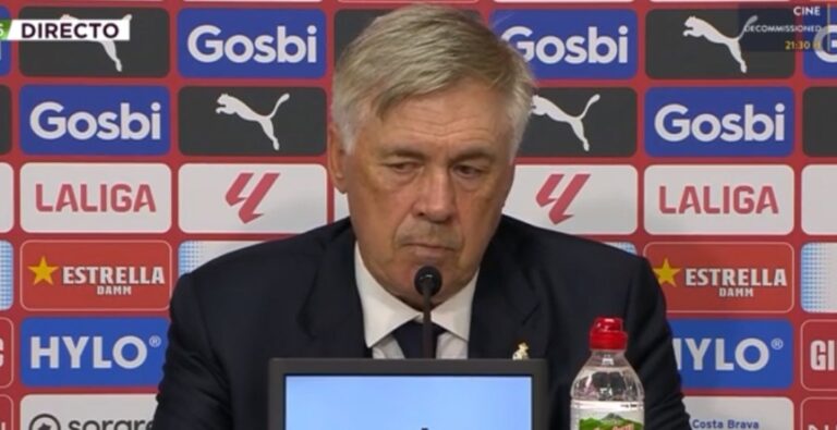 Ancelotti responde por la roja de Nacho: «Le ha faltado lucidez, lo sentimos mucho»