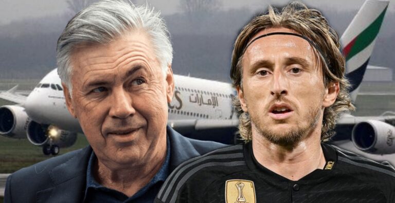 Ancelotti se reunió con Modric en pleno avión: le anunció su futuro