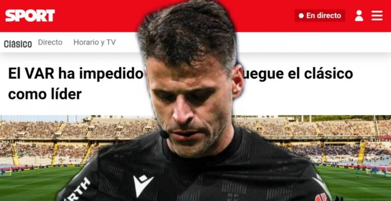 Lo que faltaba por ver: la prensa de Barcelona ‘llora’ por el arbitraje a horas del Clásico