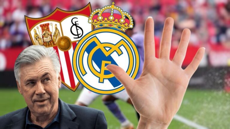 El Madrid quiere una ‘manita histórica’ ante el Sevilla: el récord que persigue la escuadra de Ancelotti