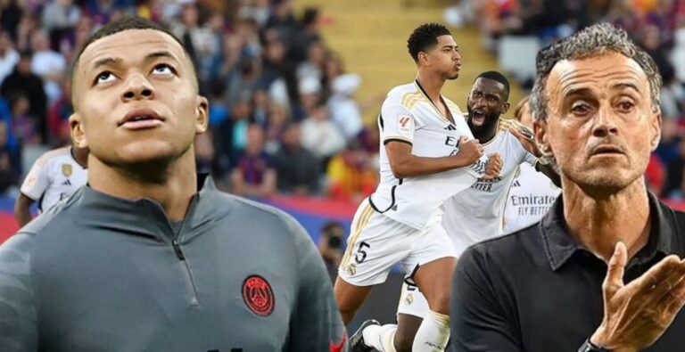Mbappé celebró en la cara de Luis Enrique el triunfo del Madrid en el Clásico: no le hizo gracia