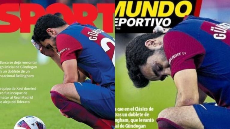 Las portadas de la prensa culé: rabia tras la victoria del Real Madrid en el Clásico