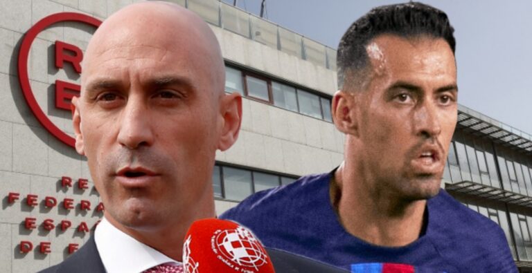 Se ha encendido el ‘ventilador’ y es imparable: Rubiales frenó una sanción a Busquets antes del Clásico