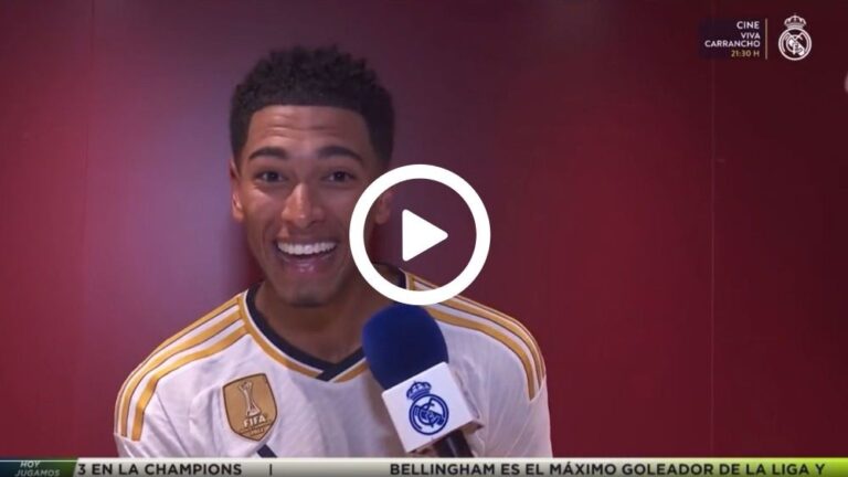 El vídeo de Jude Bellingham que enamora al madridismo: “Hala Madrid”