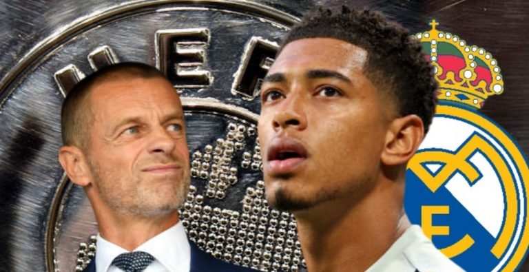 Ceferin pagará el sueldo de Bellingham: la UEFA le debe un dineral al Madrid