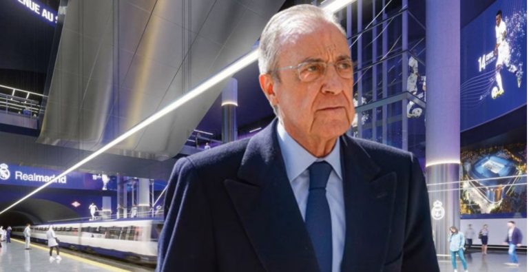 Florentino ‘pierde’ la nueva estación de metro del Santiago Bernabéu
