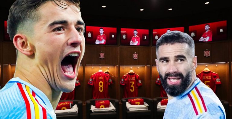 Gavi se fue llorando y Carvajal se fue a por él en el vestuario: «No te p…»
