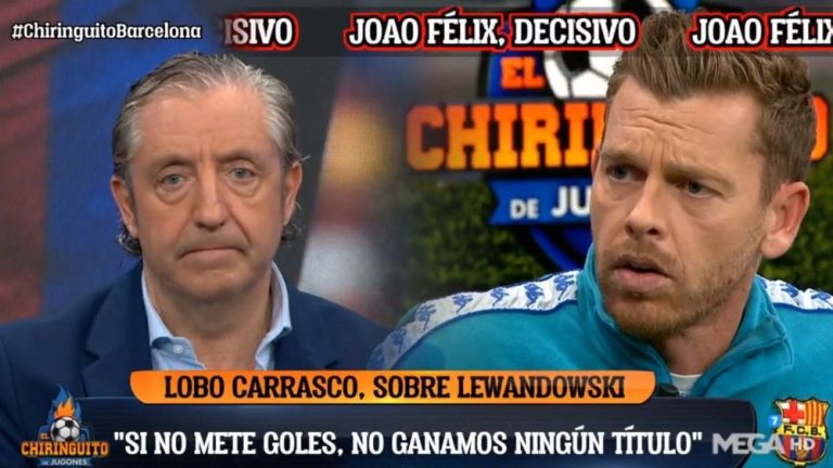Jota Jordi se viene arriba con el Barça y se lía en El Chiringuito: “Vamos a g…”