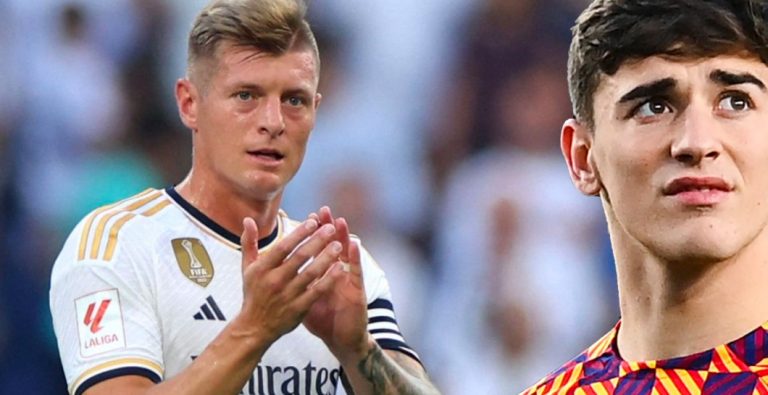 Kroos le señaló en el vestuario del Madrid: “Este es mucho mejor que Gavi”