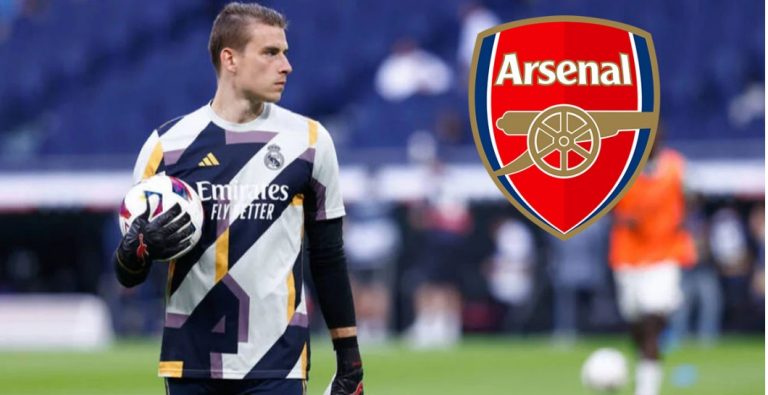 La respuesta de Lunin a su fichaje por el Arsenal: «Quiero hacerlo…»