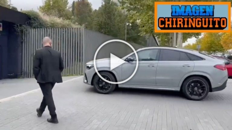 Pillado entrando al Bernabéu con su padre: va a firmar hoy con el Real Madrid