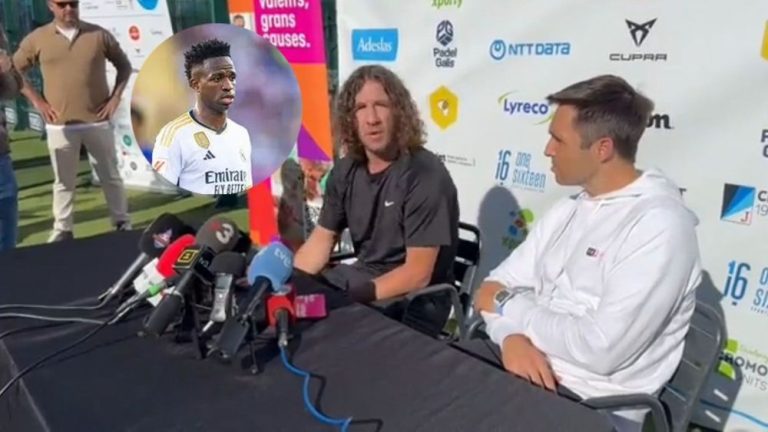 Puyol lanza una recomendación a Vinicius sin venir a cuento: «me gustaría..:»