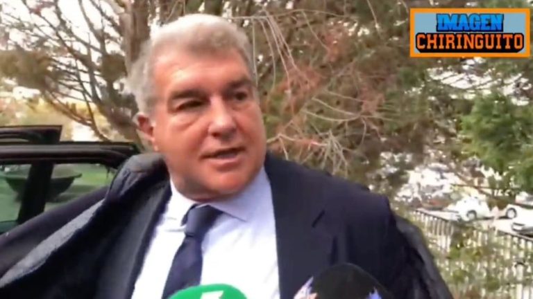 La rajada de Laporta contra los árbitros tras el liderato del Real Madrid: «Penalti como una c…»