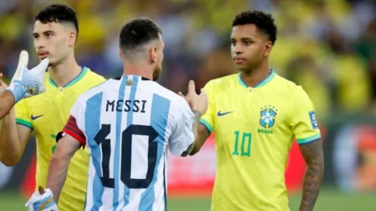 Rodrygo le soltó otro ‘zasca’ a Messi que no se vio en TV: «Mira, g…»