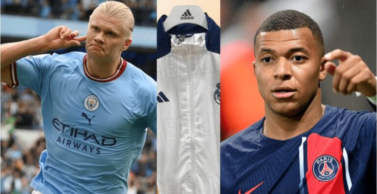 Sale a la luz cómo será la chaqueta que podrían llevar Mbappé y Haaland en el Real Madrid en 2024