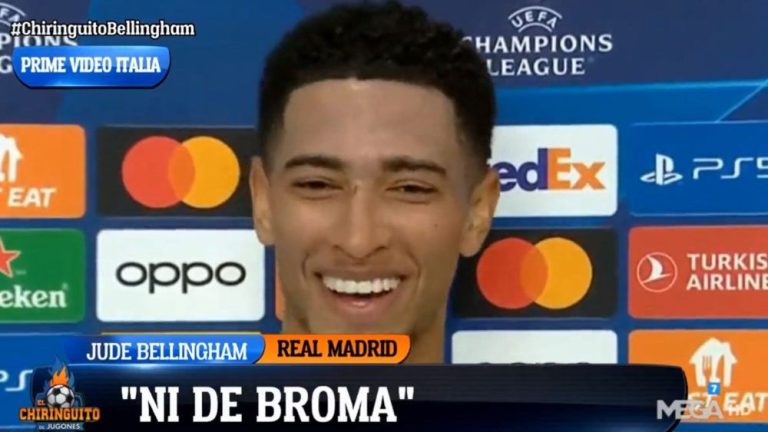 Bellingham pone nerviosa a una periodista y es lo más visto: “Ni de broma”