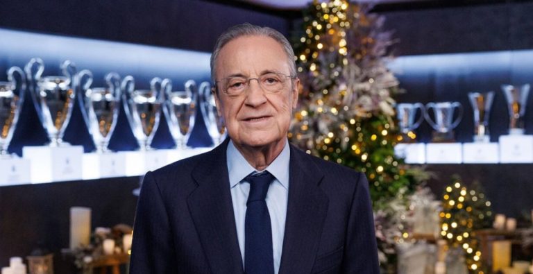 Florentino felicita la Navidad al madridismo: «Transmitir un mensaje de p…»