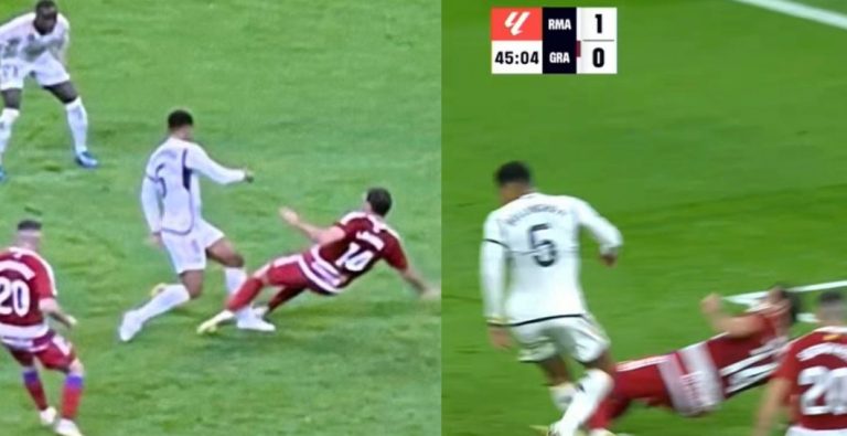 González Fuertes, arbitraje nefasto contra el Madrid: se tragó un penalti y desquició a Bellingham