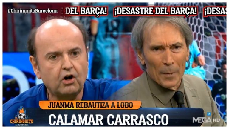 Lobo Carrasco se engancha como nunca con Juanma Rodríguez y saltan chispas: “Es una m…”