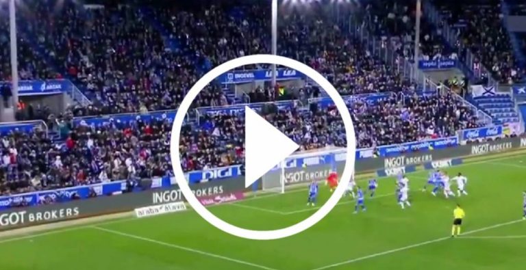 Lucas Vázquez marcó un gol que puede valer una Liga: un cabezazo estelar