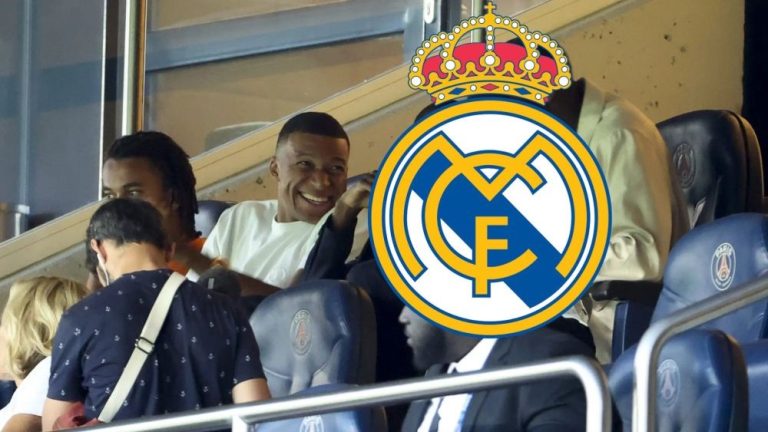 Mbappé, pillado: tuvo un familiar en el último partido del Real Madrid en el Bernabéu