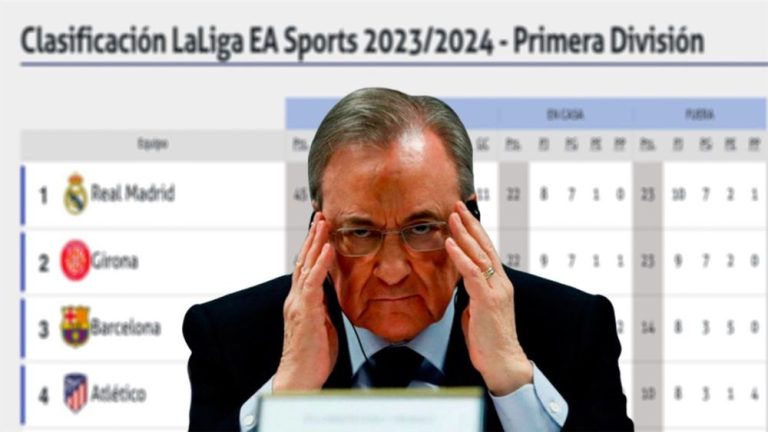 El Real Madrid, K.O., condenado a perder LaLiga: el dato al que se agarran el Barça y el Girona