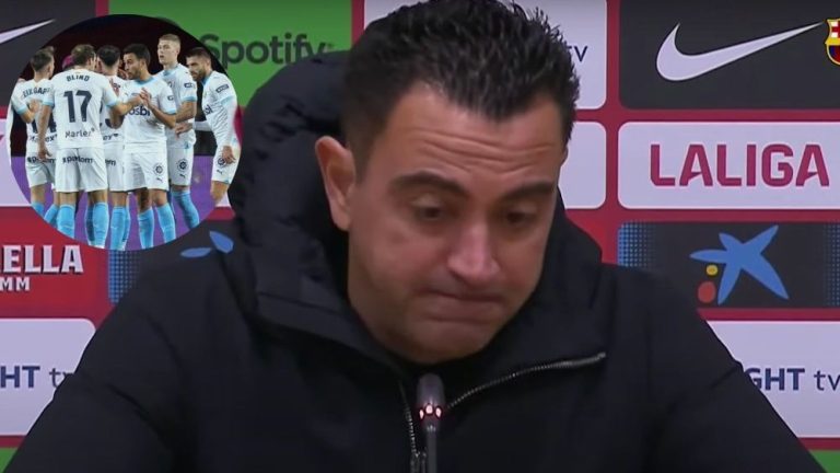 Xavi pone la excusa más barata tras perder contra el Girona: “Estamos c…”