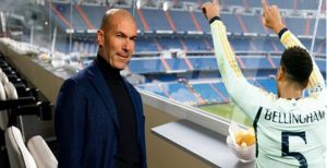 Zidane estuvo en el Bernabéu y alucinó con Bellingham: “Es la p…”