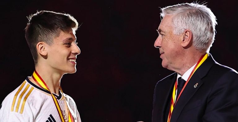 Ancelotti le pidió perdón a Güler por lo que le hizo en la final: “Arda, me cuesta mucho”