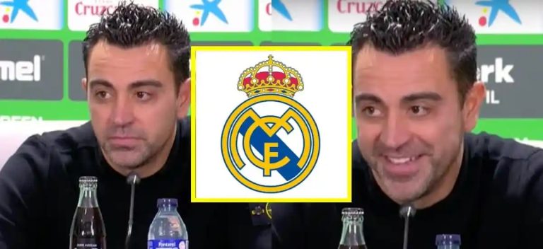DARDO HISTÓRICO DEL DT DEL FC BARCELONA | Xavi cargó con todo contra el arbitraje de la Liga cuando le preguntaron por lo que pasó en el partido del Real Madrid