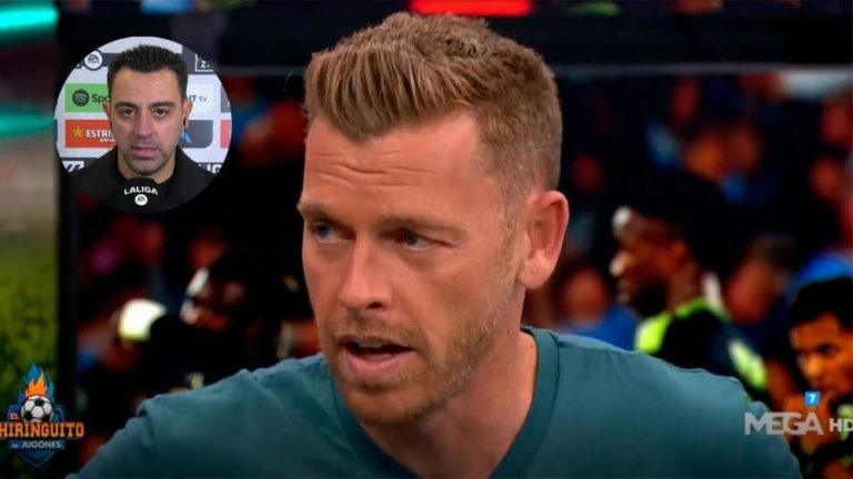 Jota Jordi, al borde del llanto, culpa al madridismo por la dimisión de Xavi: «Enhorabuena»