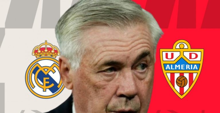 Oficial: Ancelotti quita a tres titulares del derbi para recibir al Almería