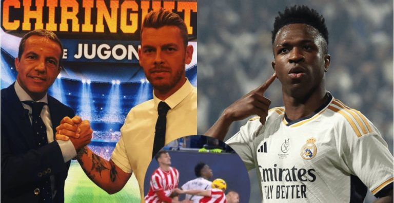 Vinícius habla de su gol y pone a bailar a Jota Jordi y Soria: «Lo hacía en C…»