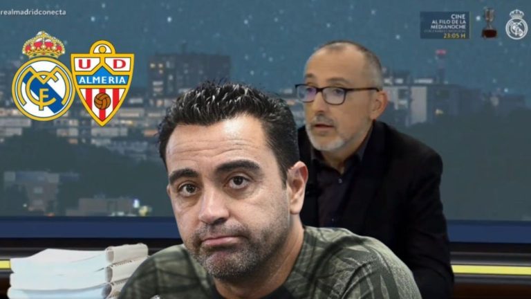 El ‘zasca’ de Real Madrid TV a Xavi tras insinuar el robo al Almería: «Era j…»