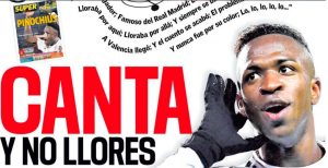 La afición del Valencia ha preparado una canción contra Vinicius: podría ser denunciada