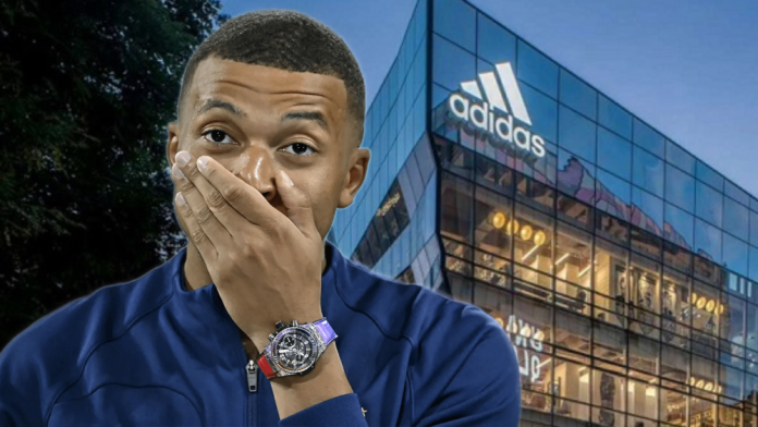 Adidas augura el fichaje de Mbappé con un gesto histórico
