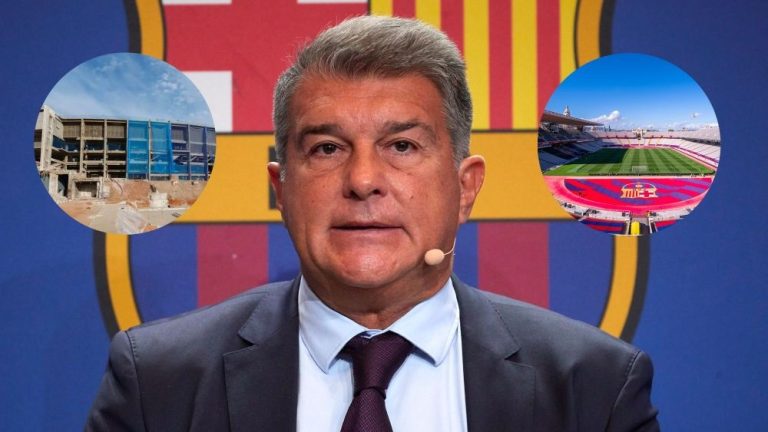 El Barça ya negocia continuar exiliado en Montjuïc hasta 2025: las obras en el Camp Nou, un destrozo