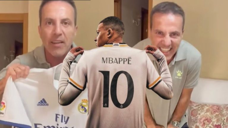 Cristóbal Soria, retratado como nunca tras el fichaje de Mbappé La camiseta...
