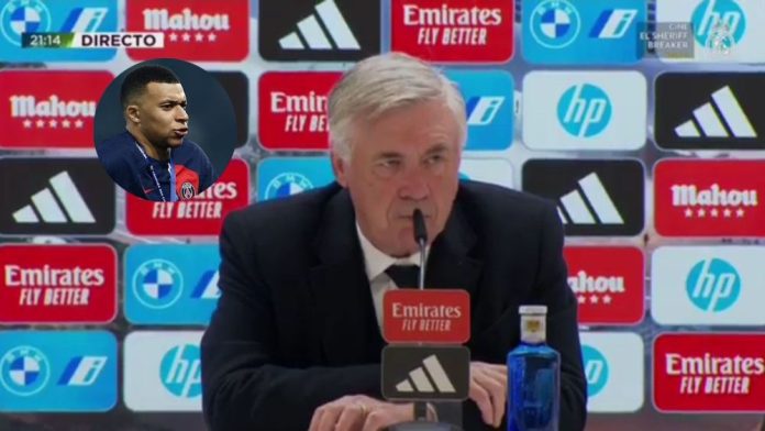 El dardo de Ancelotti a Mbappé en rueda de prensa tras ganar al Girona: “Para mí…”