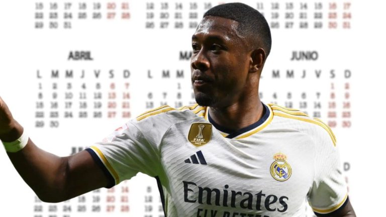 David Alaba trabaja duro y ya se fija una fecha de regreso el austriaco, muy motivado