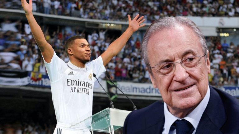 Desvelan los detalles de la macropresentación que Florentino prepara en el Bernabéu para Mbappé