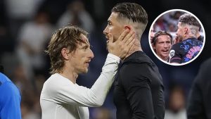 El enfado de Modric con Ramos que no se vio en TV por su gol: 