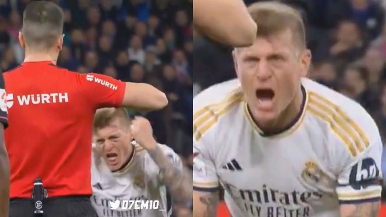 El gesto nunca visto de Toni Kroos, desesperado con el árbitro ante el Sevilla: "No me j..."